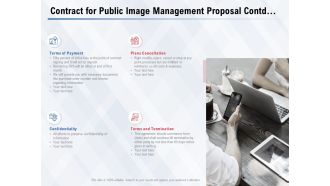Contract For Public Image Management Proposal Contd Ppt PowerPoint Presentation File Layout