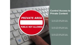 Control Access To Private Content Ppt PowerPoint Presentation Portfolio Outfit
