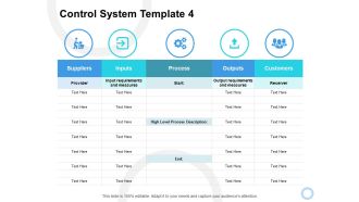 Control System Process Ppt PowerPoint Presentation Infographic Template Master Slide