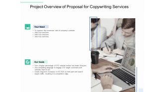 Copywriting Service Project Overview Of Proposal Ppt Inspiration Grid PDF