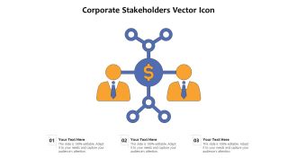 Corporate Stakeholders Vector Icon Ppt PowerPoint Presentation File Visuals PDF