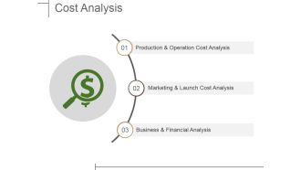 Cost Analysis Ppt PowerPoint Presentation Summary Show