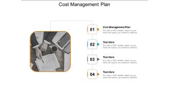 Cost Management Plan Ppt PowerPoint Presentation Infographic Template Gridlines Cpb
