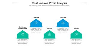 Cost Volume Profit Analysis Ppt PowerPoint Presentation Professional Master Slide Cpb Pdf