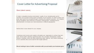 Cover Letter For Advertising Proposal Ppt Icon Vector PDF