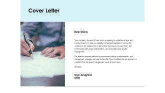 Cover Letter Management Ppt PowerPoint Presentation Layouts Graphics Template