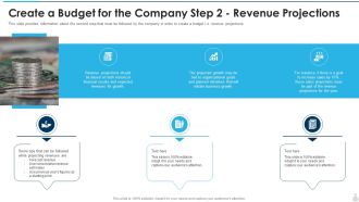 Create A Budget For The Company Step 2 Revenue Projections Rules PDF