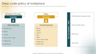 Creating An Effective Induction Programme For New Staff Dress Code Policy At Workplace Information PDF
