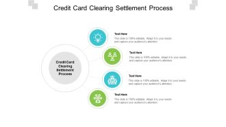 Credit Card Clearing Settlement Process Ppt PowerPoint Presentation Slides Design Inspiration Cpb Pdf