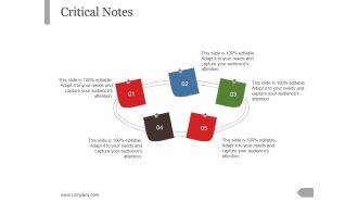 Critical Notes Ppt PowerPoint Presentation Example