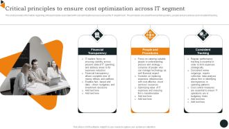 Critical Principles To Ensure Cost Optimization Across IT Segment Designs PDF