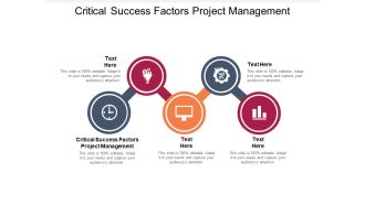 Critical Success Factors Project Management Ppt PowerPoint Presentation Model Example Introduction Cpb Pdf