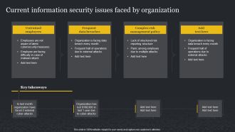 Current Information Security Issues Faced By Organization Cybersecurity Risk Assessment Guidelines PDF