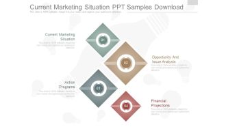 Current Marketing Situation Ppt Samples Download