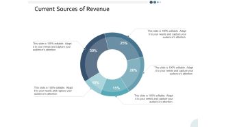 Current Sources Of Revenue Ppt PowerPoint Presentation Slides Guide