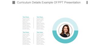Curriculum Details Example Of Ppt Presentation