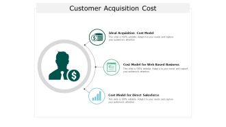 Customer Acquisition Cost Ppt Powerpoint Presentation Icon Design Templates