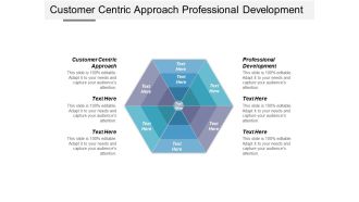 Customer Centric Approach Professional Development Ppt PowerPoint Presentation Layouts Graphics Download