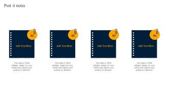 Customer Engagement Methods For Online Platforms Post It Notes Introduction PDF