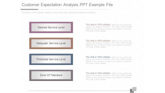 Customer Expectation Analysis Ppt Example File