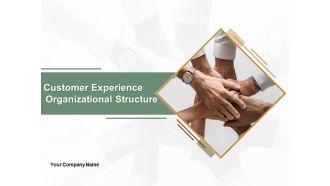 Customer Experience Organizational Structure Ppt PowerPoint Presentation Complete Deck With Slides