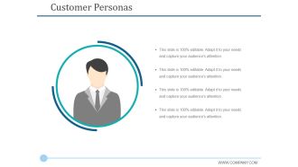 Customer Personas Ppt PowerPoint Presentation Icon