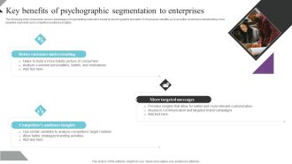 Customer Segmentation And Behavioral Analysis Key Benefits Of Psychographic Diagrams PDF