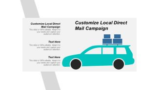 Customize Local Direct Mail Campaign Ppt PowerPoint Presentation Show Files Cpb