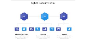 Cyber Security Risks Ppt PowerPoint Presentation Layouts Infographic Template Cpb