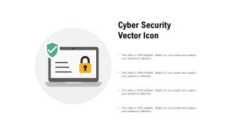 Cyber Security Vector Icon Ppt PowerPoint Presentation Ideas Example File