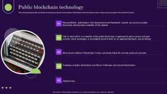 DLT Technology Public Blockchain Technology Ppt Styles Clipart PDF
