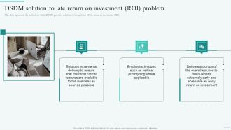 DSDM Solution To Late Return On Investment ROI Problem Integration Of Dynamic System Introduction PDF