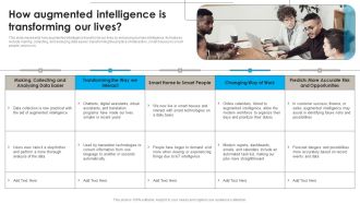 DSS Software Program How Augmented Intelligence Is Transforming Our Lives Demonstration PDF