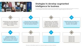 DSS Software Program Strategies To Develop Augmented Intelligence For Business Microsoft PDF