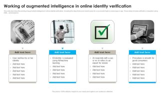 DSS Software Program Working Of Augmented Intelligence In Online Identity Template PDF