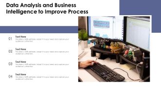 Data Analysis And Business Intelligence To Improve Process Ppt PowerPoint Presentation Model Graphic Tips PDF