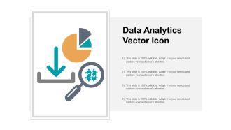Data Analytics Vector Icon Ppt PowerPoint Presentation Professional
