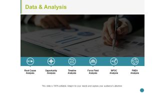Data And Analysis Ppt PowerPoint Presentation Icon Diagrams