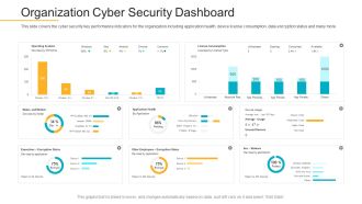 Data Breach Prevention Recognition Organization Cyber Security Dashboard Demonstration PDF