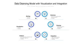 Data Cleansing Model With Visualization And Integration Ppt Slides Guidelines PDF