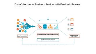 Data Collection For Business Services With Feedback Process Ppt PowerPoint Presentation Gallery Visuals PDF