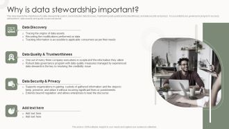 Data Governance IT Why Is Data Stewardship Important Formats PDF