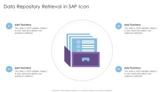 Data Repository Retrieval In SAP Icon Background PDF