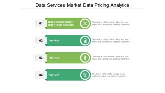 Data Services Market Data Pricing Analytics Ppt PowerPoint Presentation Slides Template Cpb Pdf