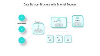 Data Storage Structure With External Sources Ppt PowerPoint Presentation File Format PDF