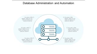 Database Administration And Automation Ppt Powerpoint Presentation Portfolio Images