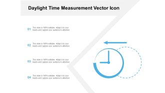 Daylight Time Measurement Vector Icon Ppt PowerPoint Presentation File Infographics PDF