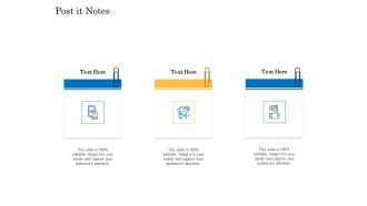 Deal Assessment Audit Process Post It Notes Slides PDF