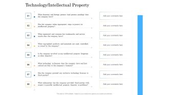 Deal Assessment Audit Process Technology Intellectual Property Structure PDF