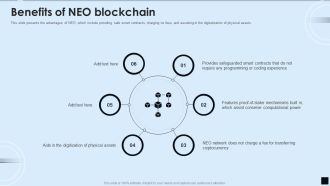 Decentralized Applications IT Benefits Of Neo Blockchain Brochure PDF